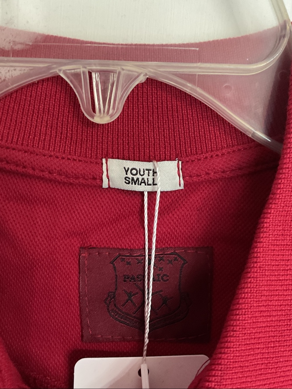 The Children's Place Red Long Sleeve Pique Polo - Picture 2 of 8